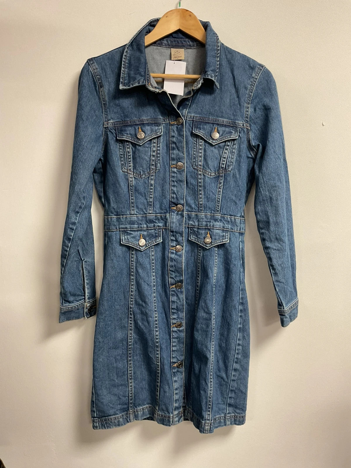 Vero Moda Dress Blue denim size-M 10858OLK