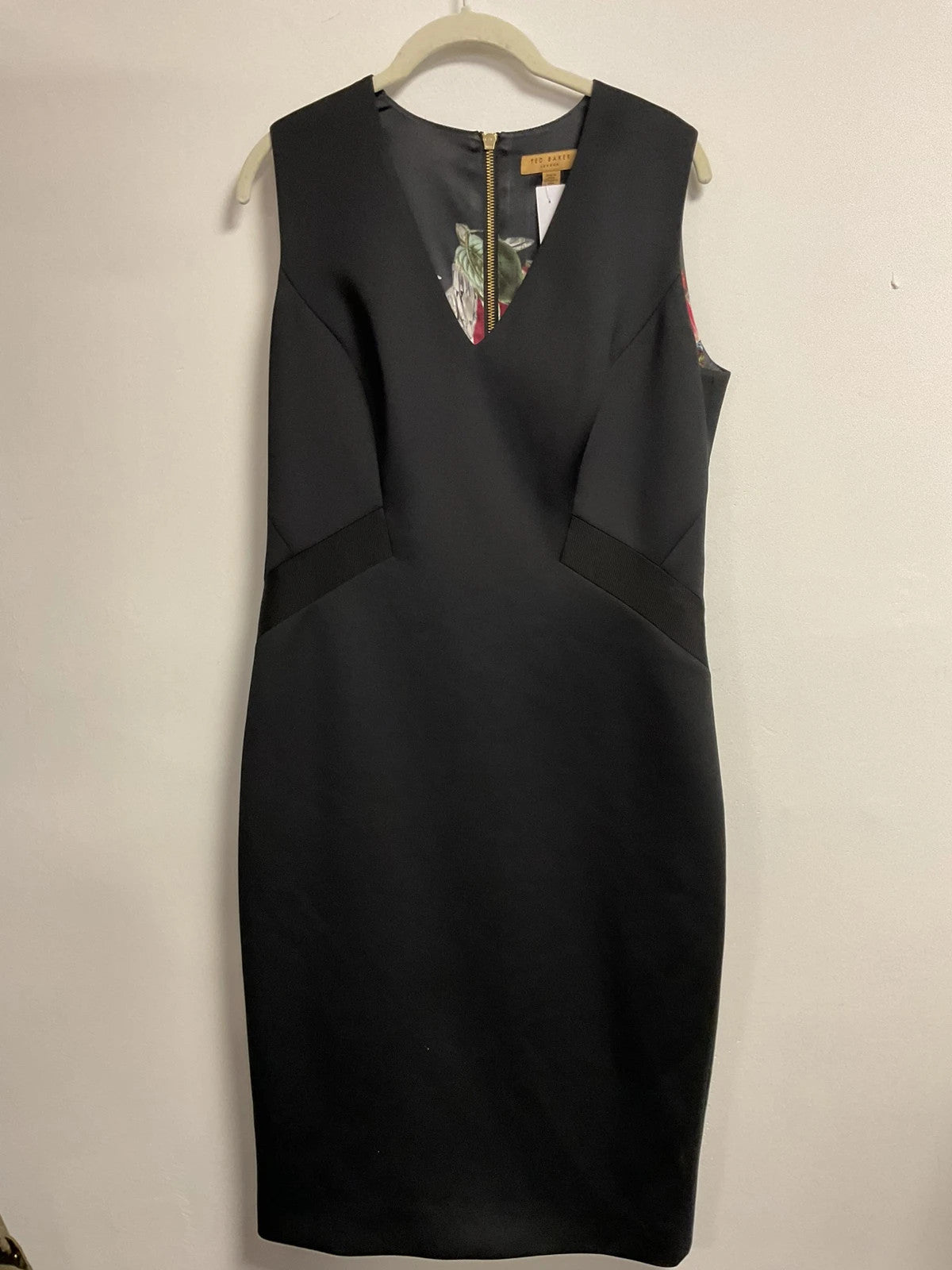 Ted Baker dress black size M 10859NBR