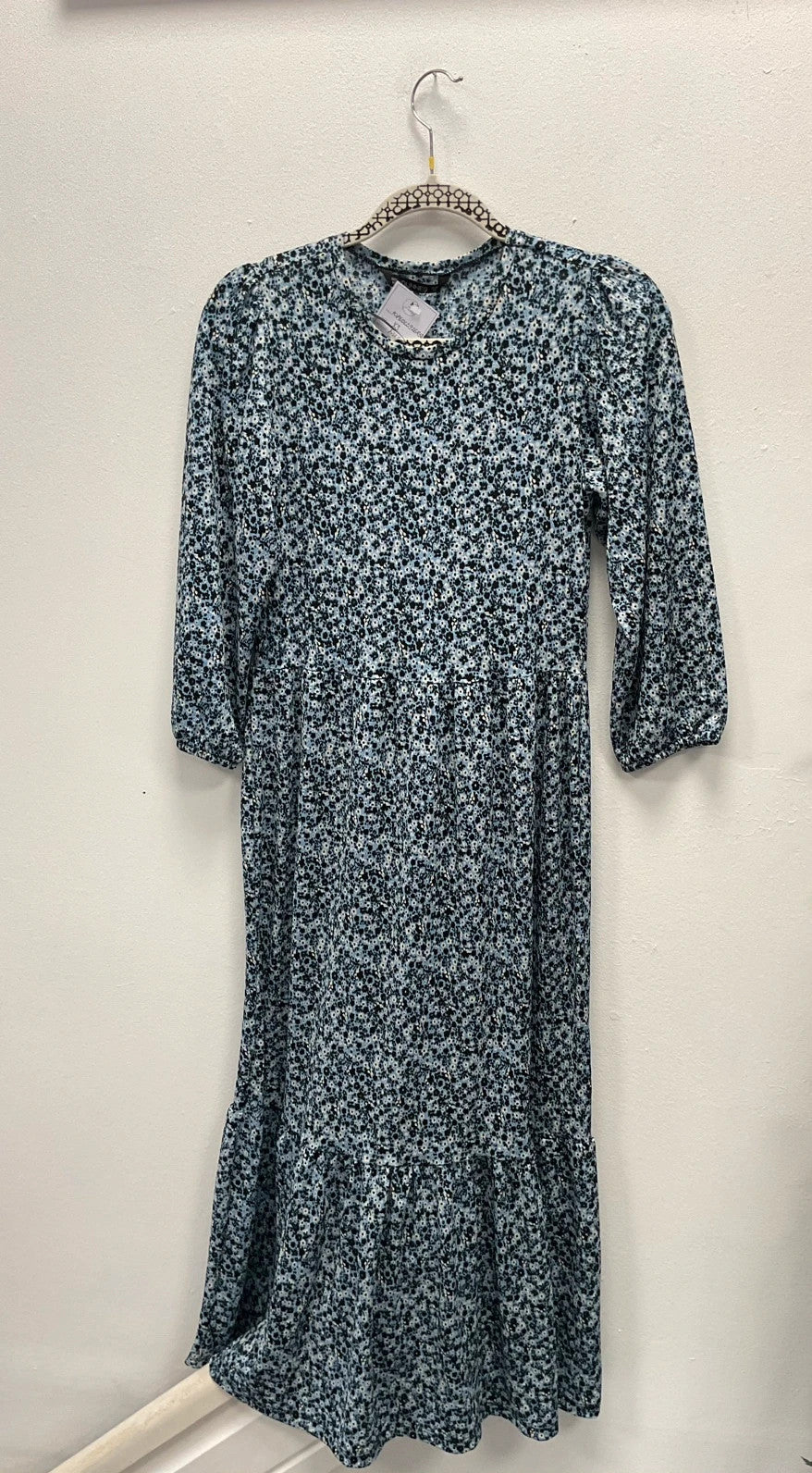 Dunnes dress blue print size-xs 10860LD