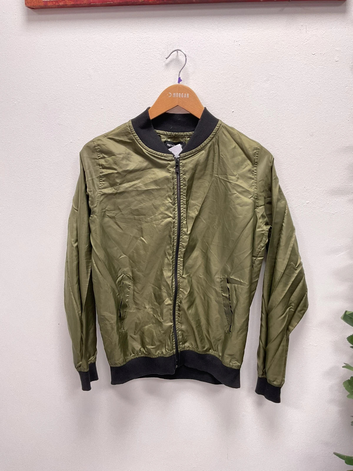 PrettyLittleThing Jacket khaki size-8 10561MMO