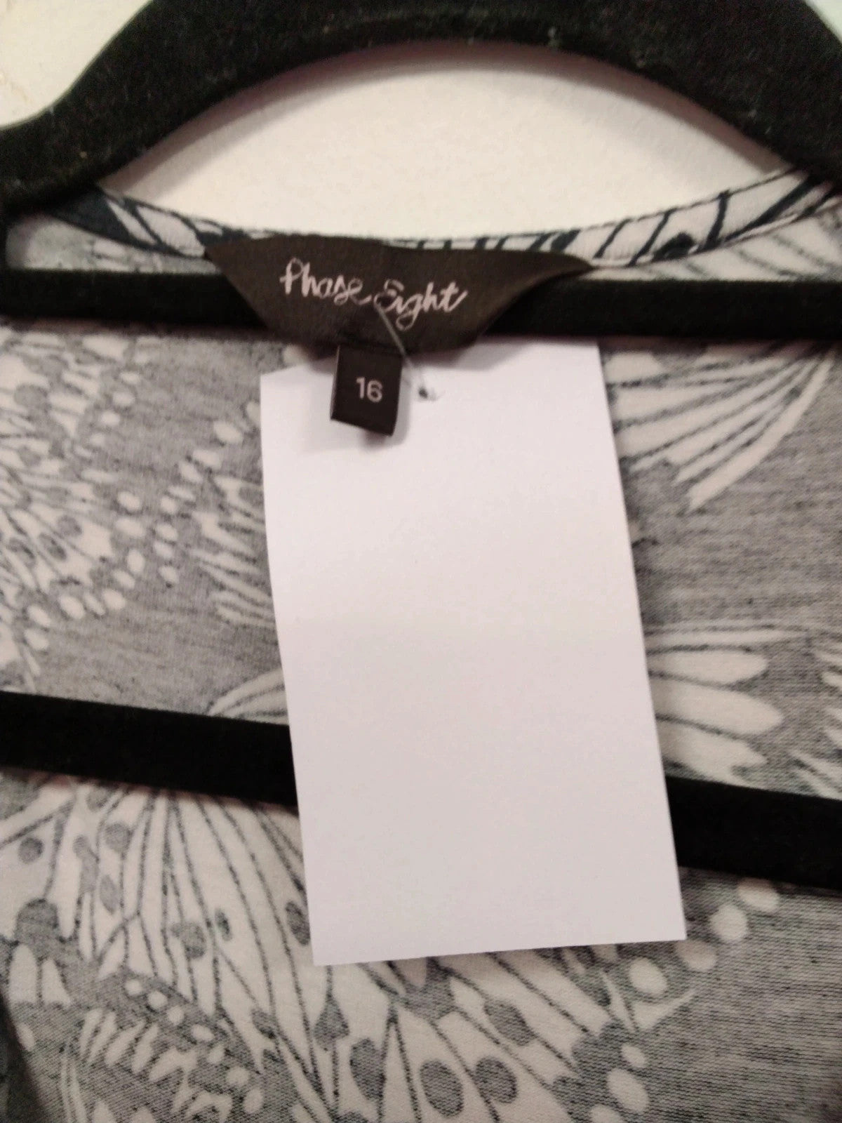Phase Eght Dress Black&White Sz-16 10874IML