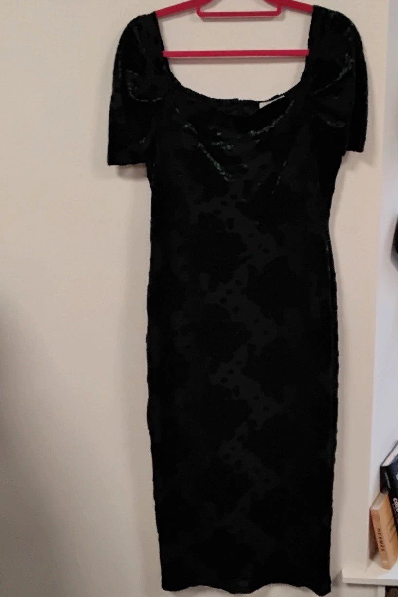 Quiz Dress Green Sz-16 10871CDC
