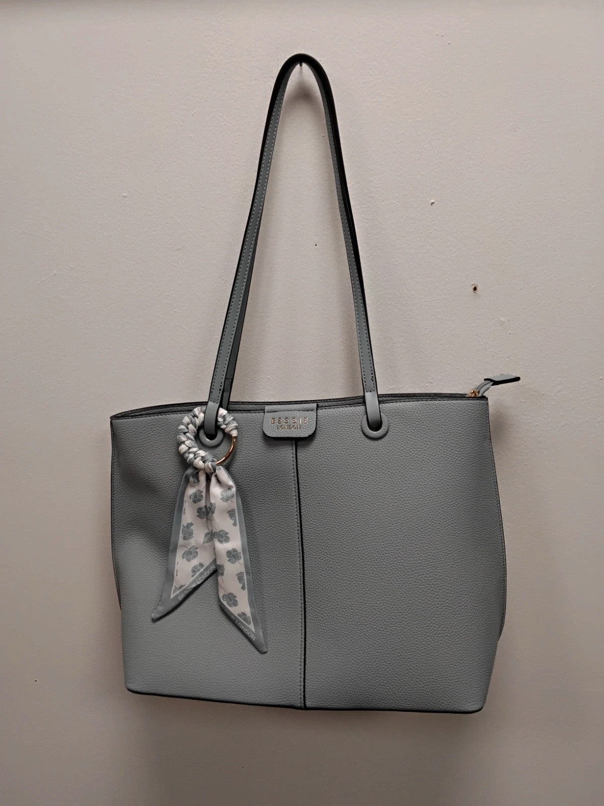 Bessie Lindon Tote Bag Blue 10878CKE
