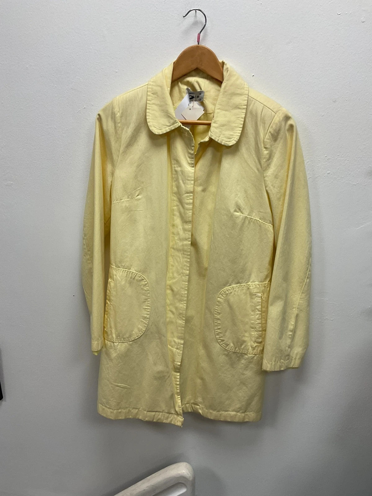 Suzie  Overcoat  yellow size-12 10516LMD
