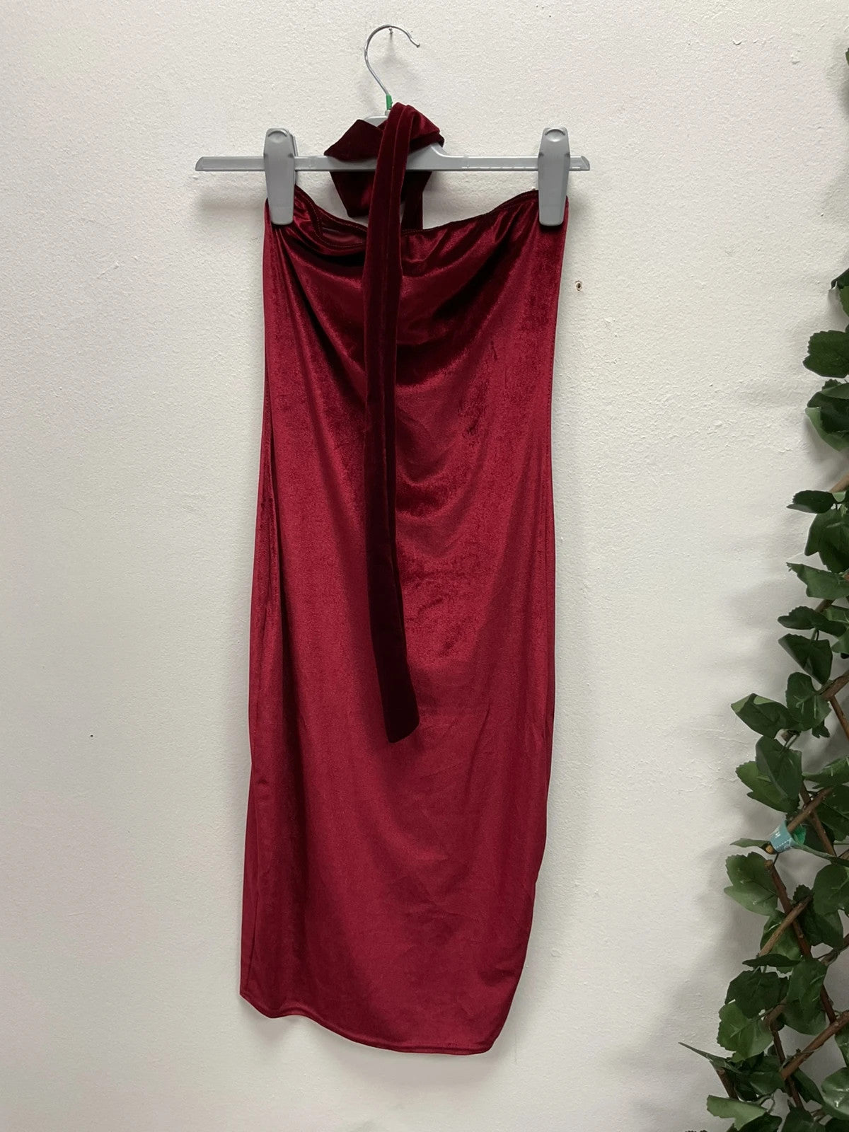 Boohoo Dress Red size-10 8175NN