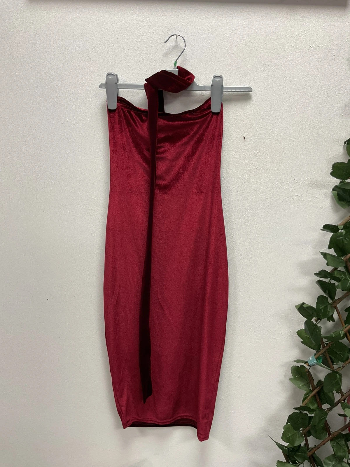 Boohoo Dress Red size-10 8175NN