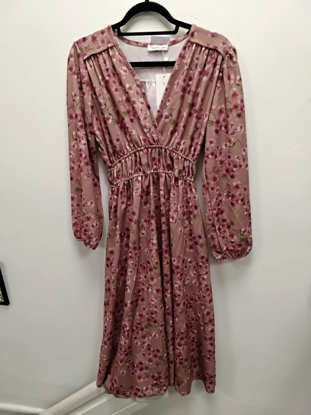 The Casual Company Dress Pink Sz-S 10911JSC