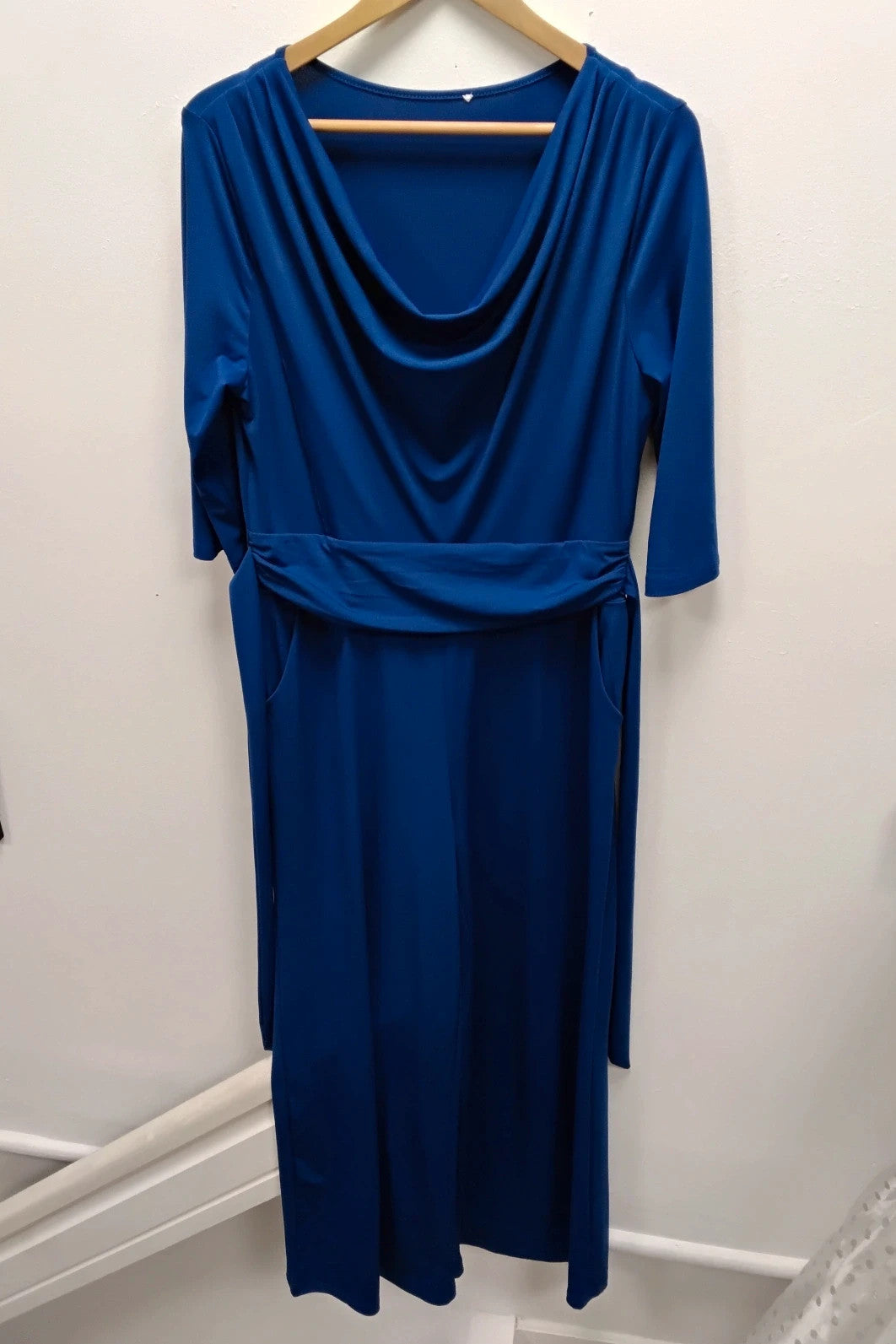 No Brand Jumpsuit Royal Blue Sz-L 10909MSH
