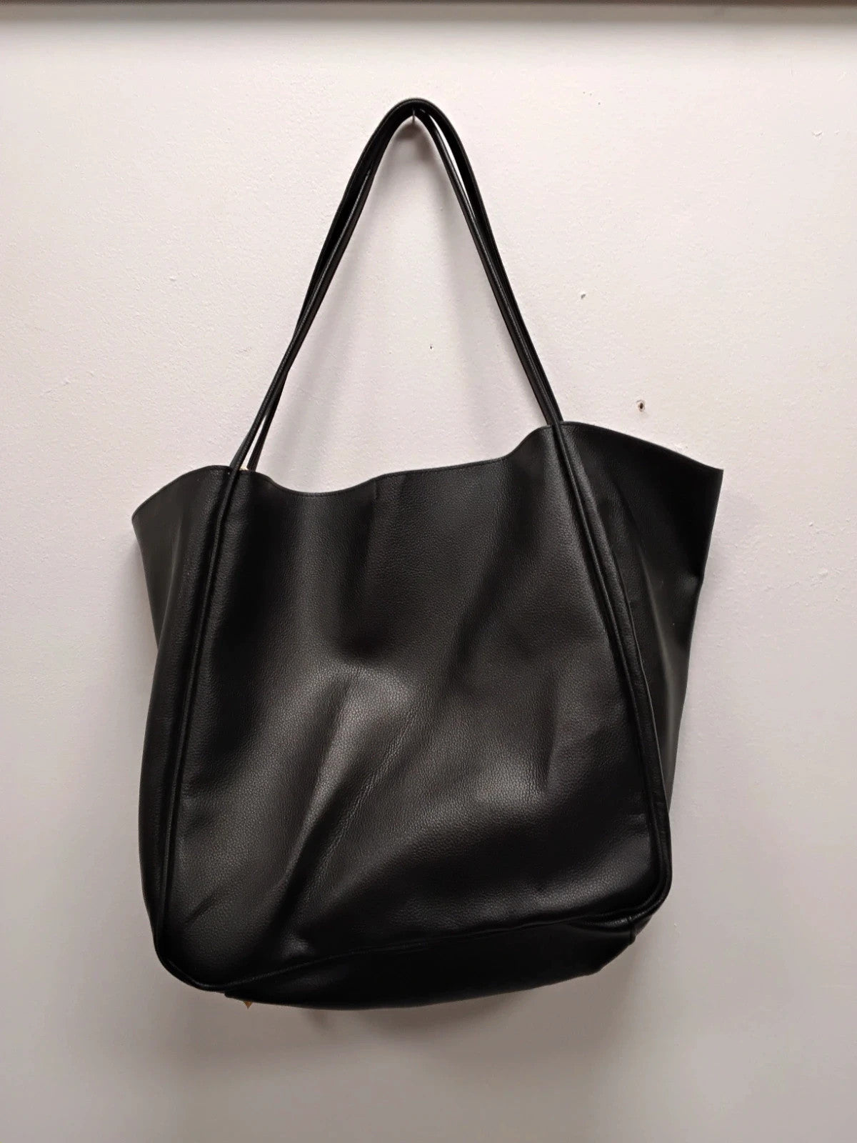 H&M Bag Black Faux Leather 10914JSC