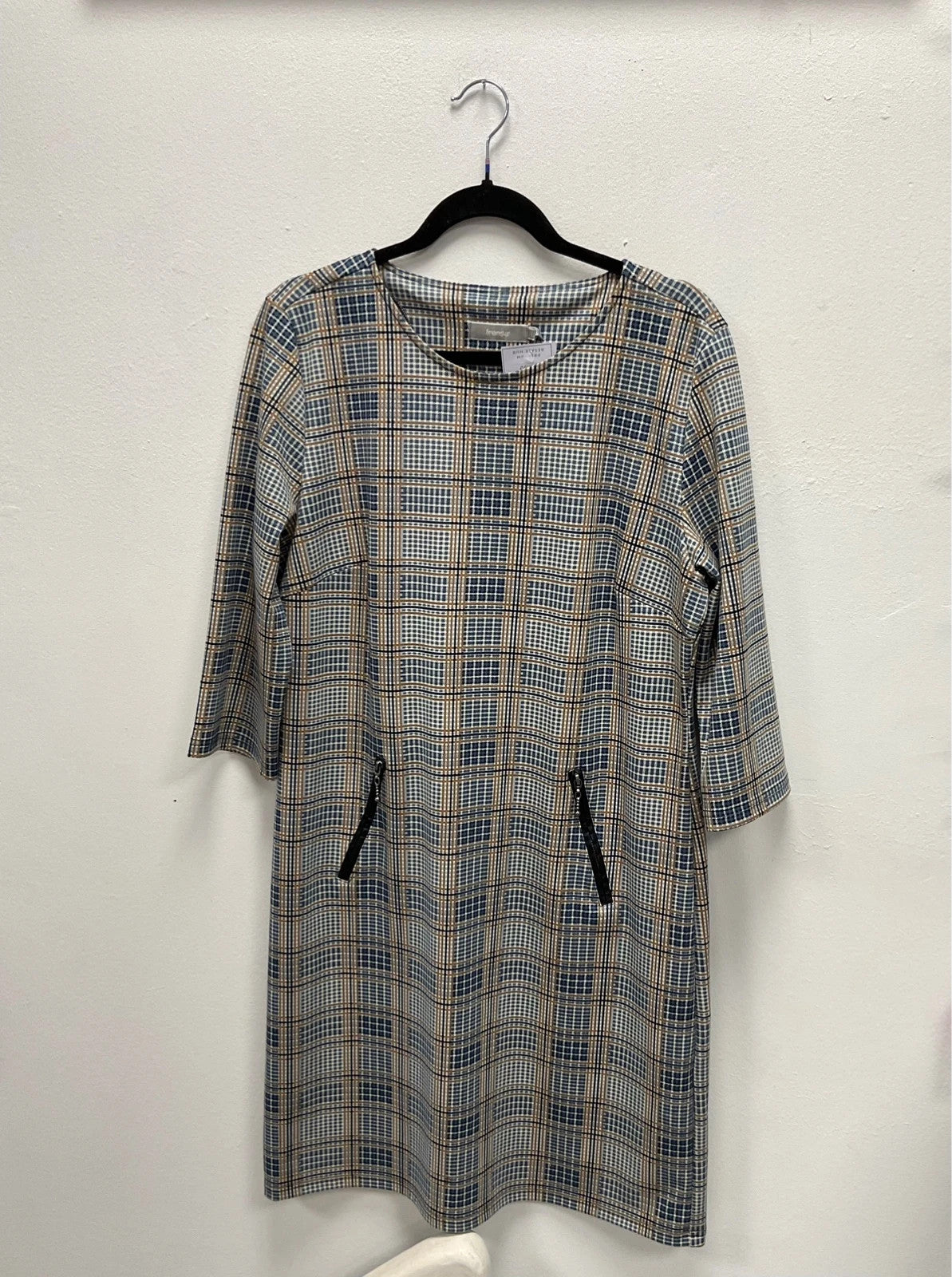 Fransa Dress Blue size-L 10910MSH