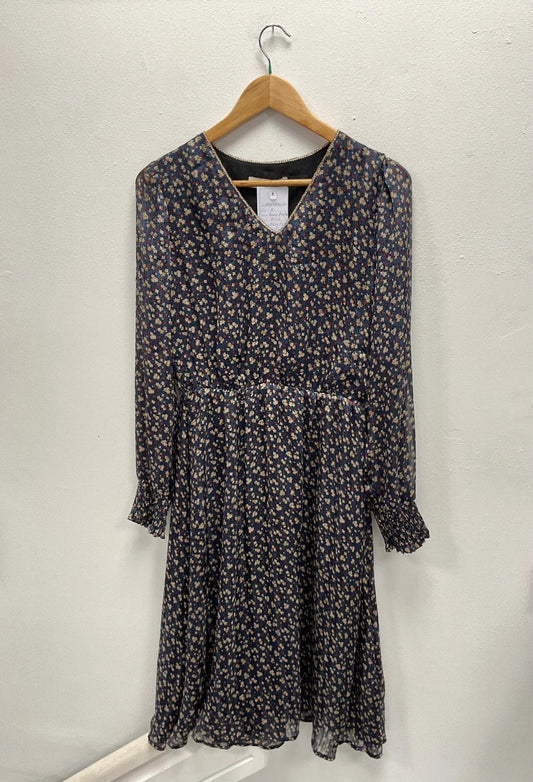 Rowen Avenue Dress  navy print size-M 10907MSH