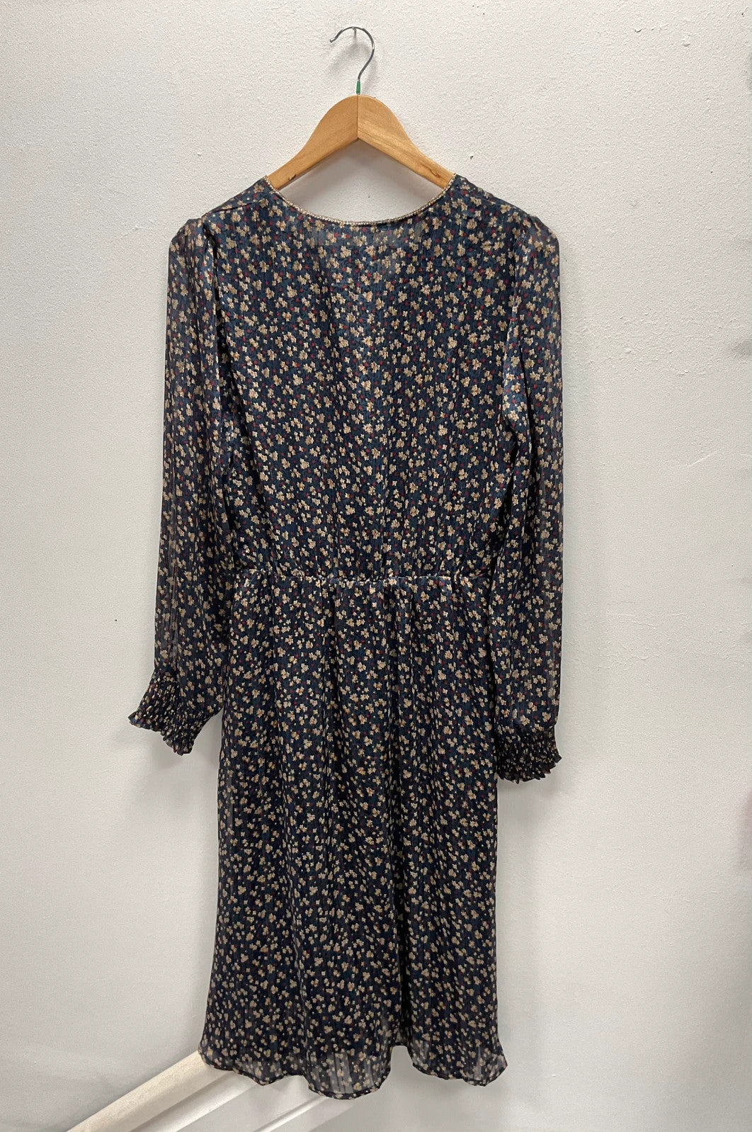 Rowen Avenue Dress  navy print size-M 10907MSH