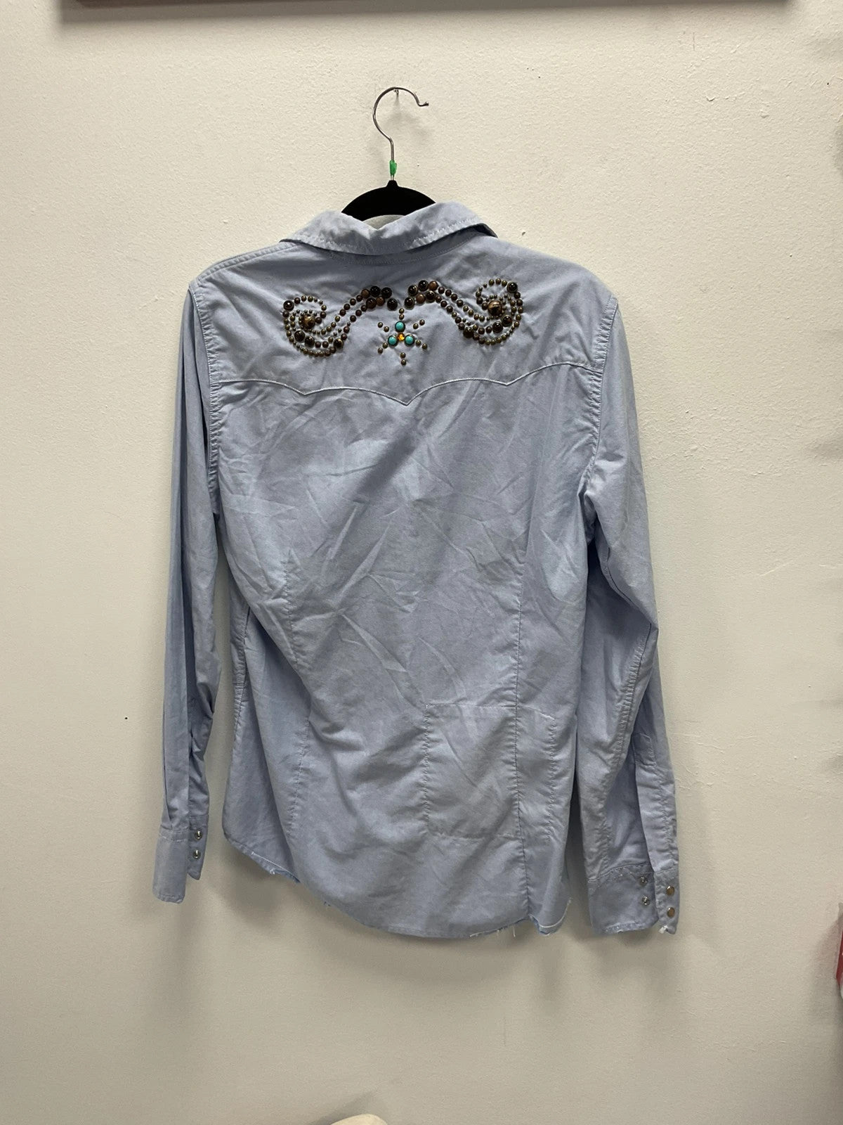 Revived Pence Shirt  blue  size-S 8496PD