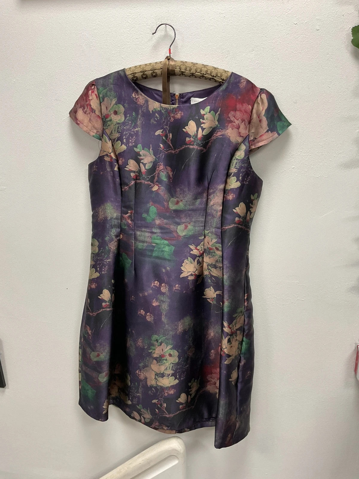 Marco Angelo Dress purple size-16 10978ECB