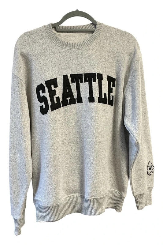 New York Popular Jumper Grey Size-L 10427JC