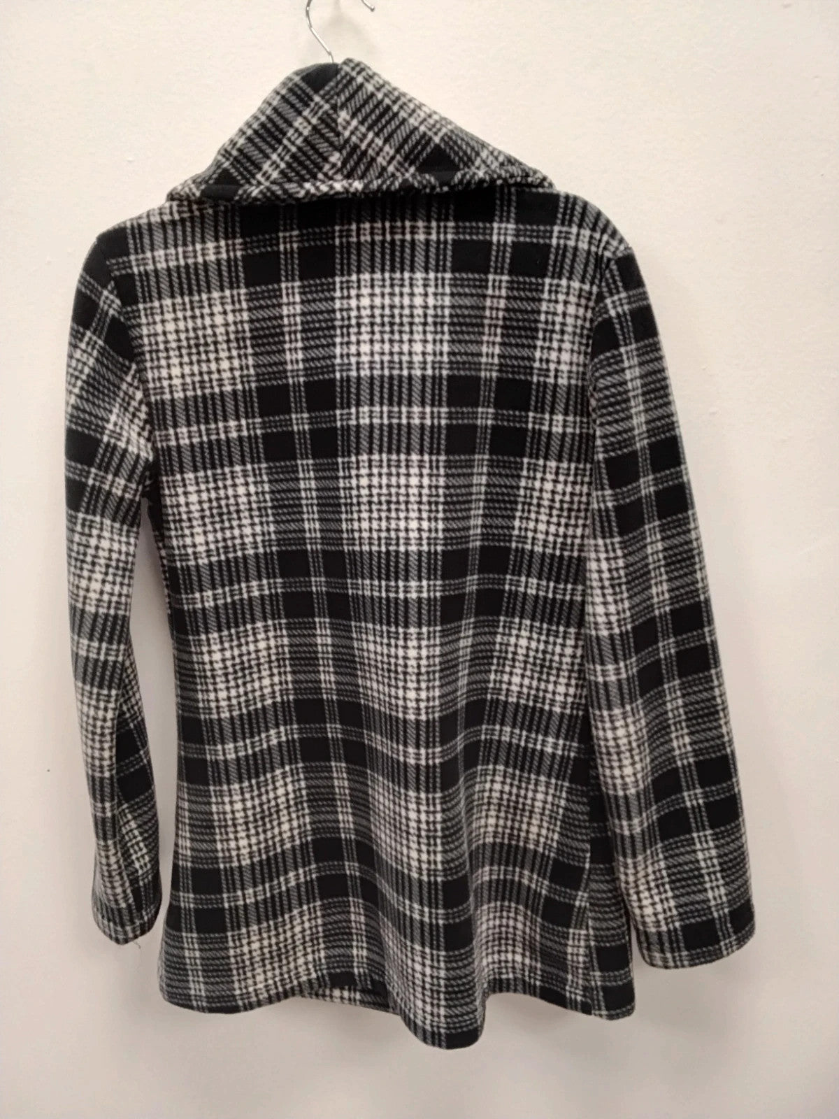 Barrage Coat Black Chek Sz-M 10975VAR