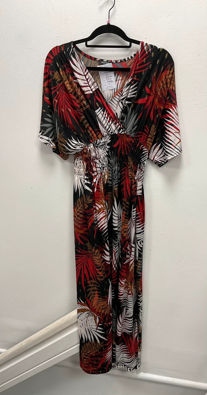 Leana Mode Dress black print size-M/L 10979ECB