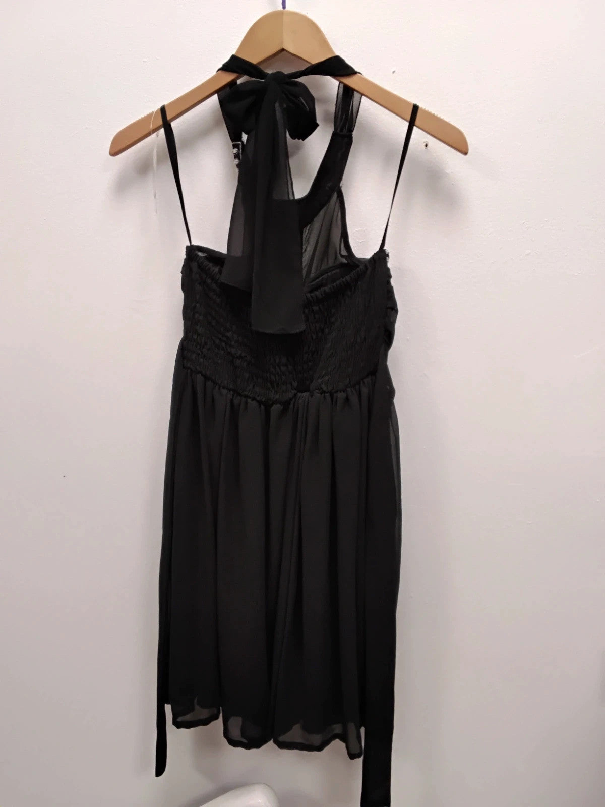 Love Peach Dress Black Sz-10 10982ANH