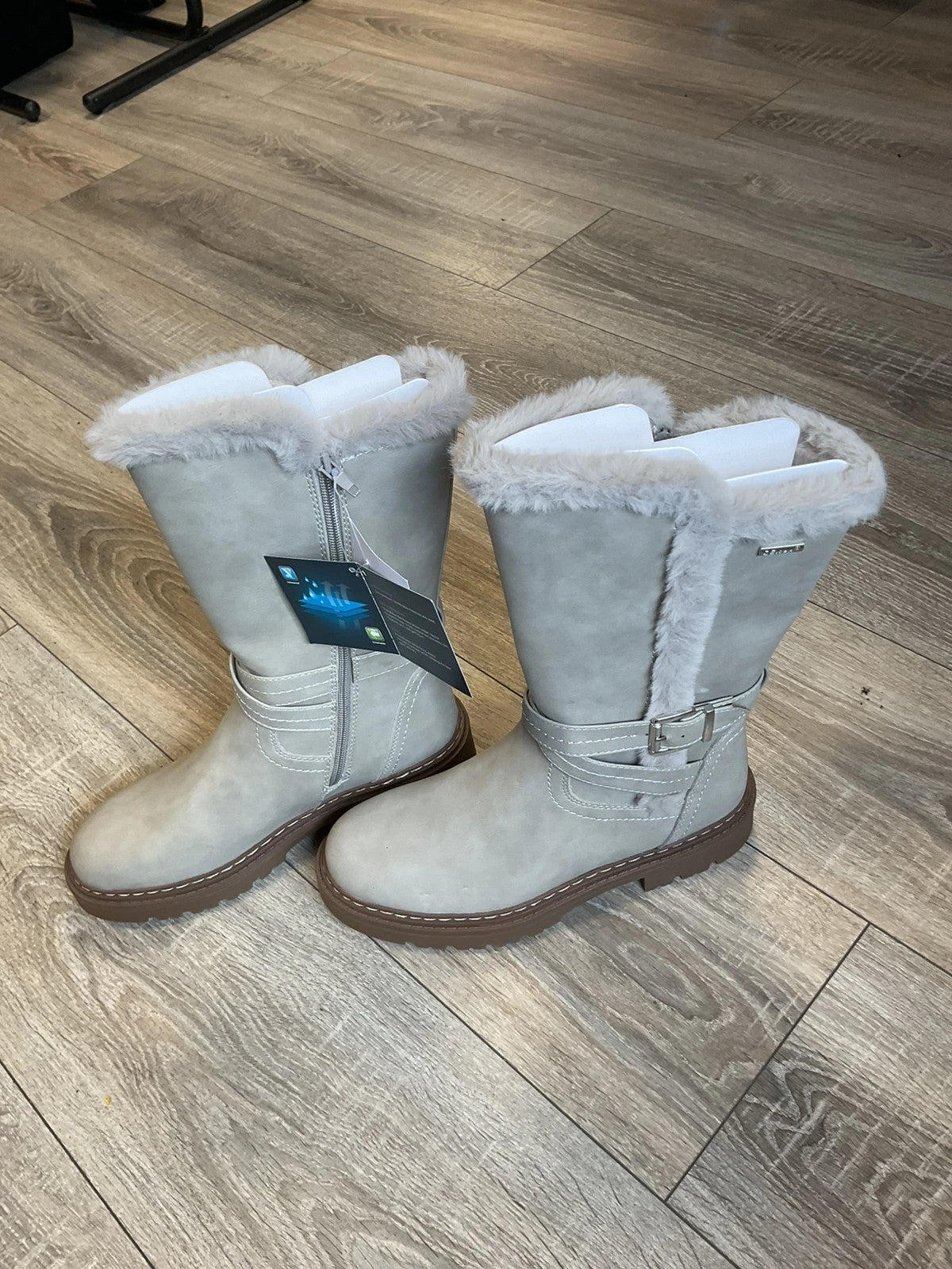 BNWT Deltex Boots beige size-38 11007JC