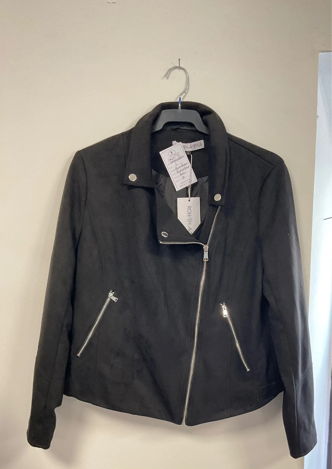 BNWT Rowen Avenue Jacket Black size-L 10997GMU