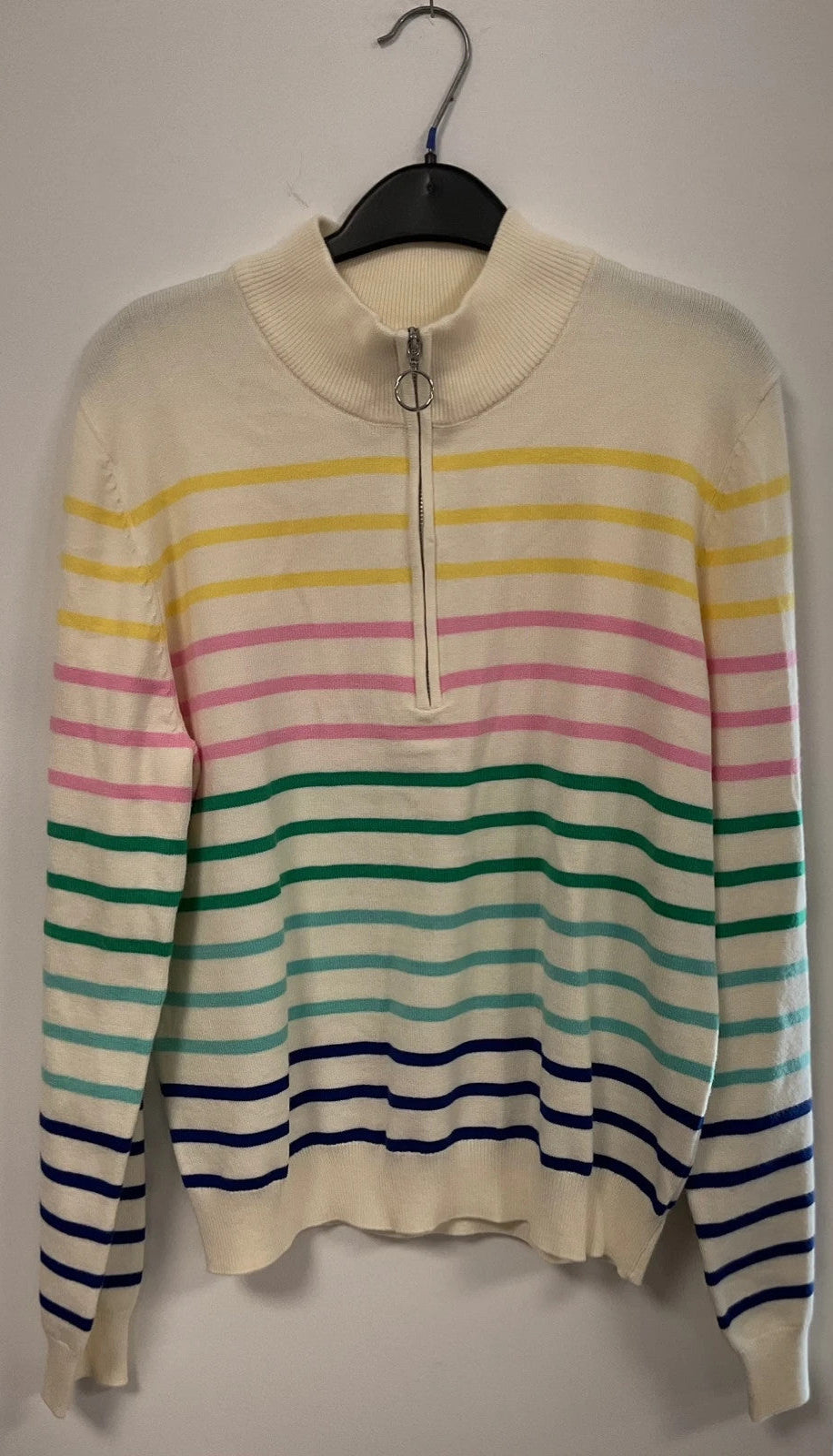 BNWT Kelly&Grace jumper cream size-L  10999GMU