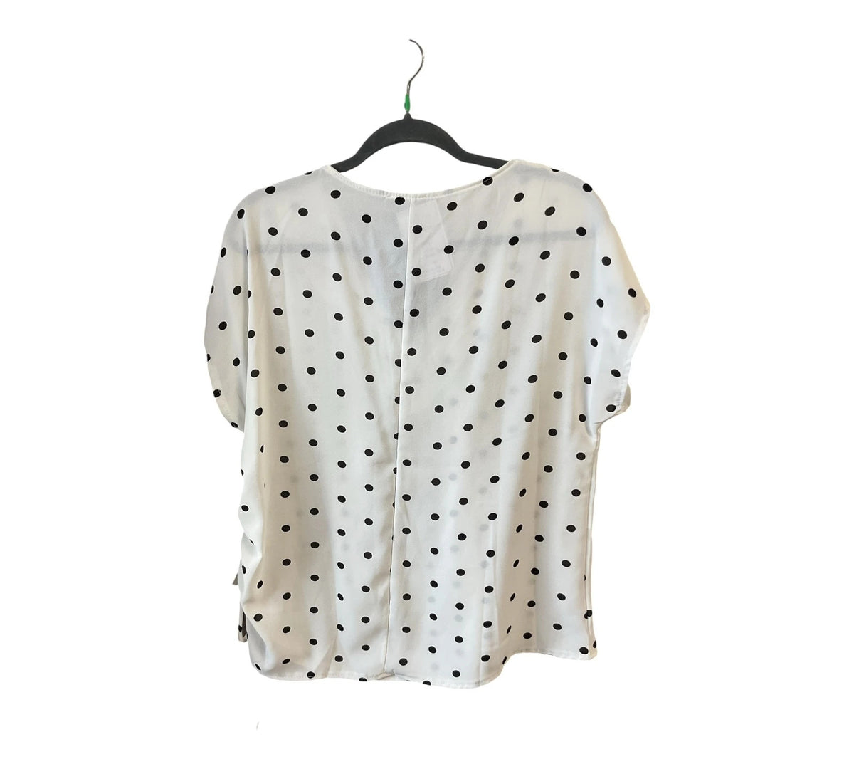 Virgǒ white with black blouse, size M, 11023JC