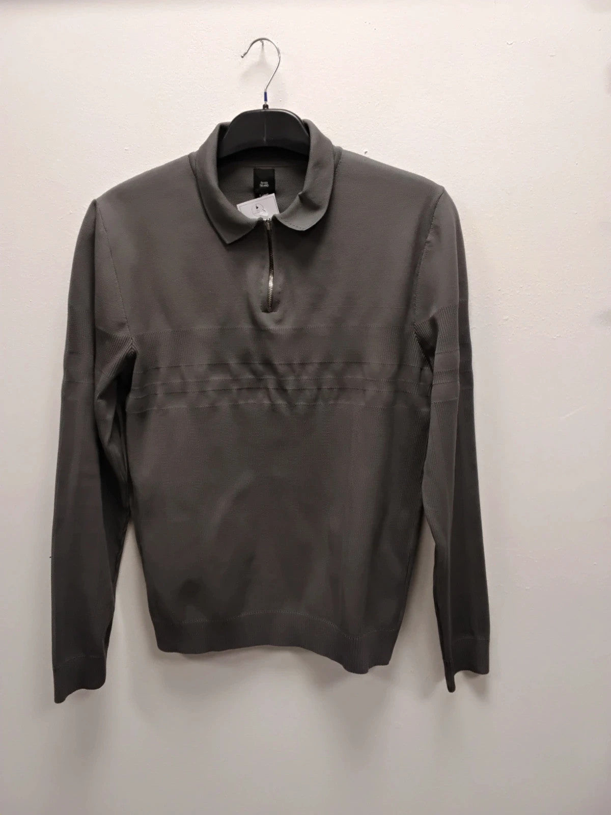 River Island Jumper Grey Sz-L 11027DAN