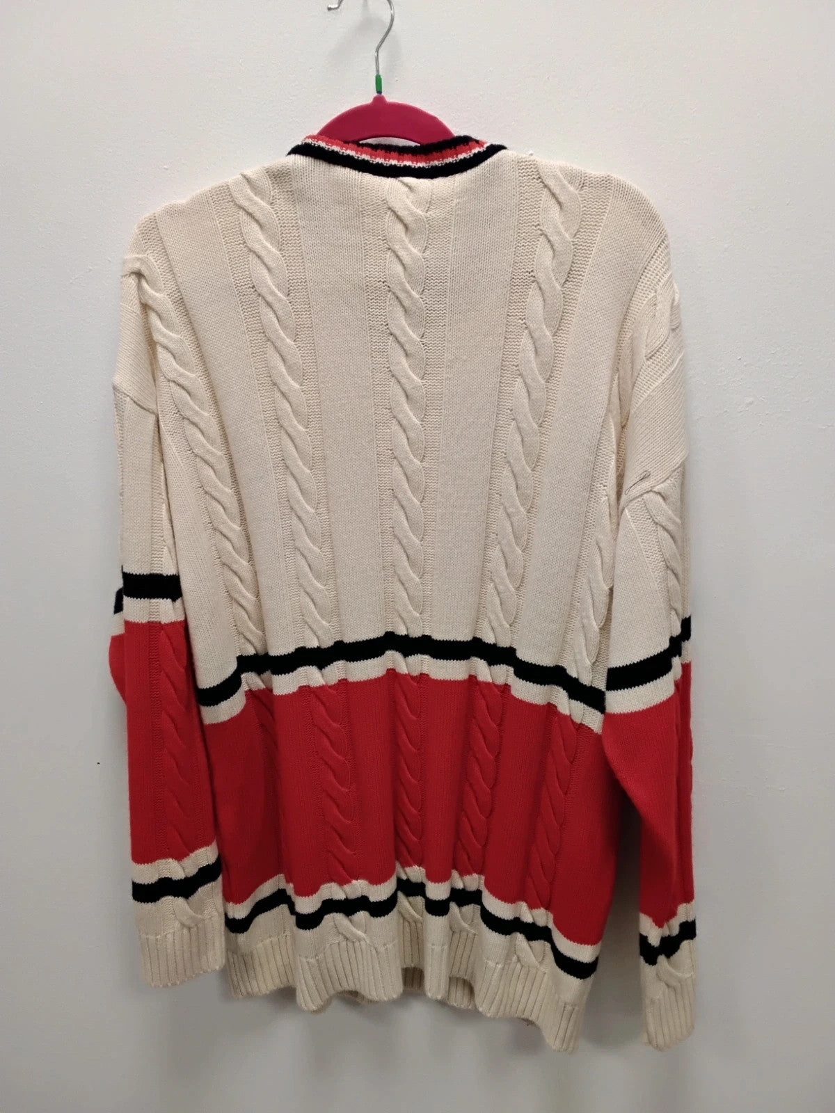 BoohooMan Jumper Cream Sz-M 11026DAN