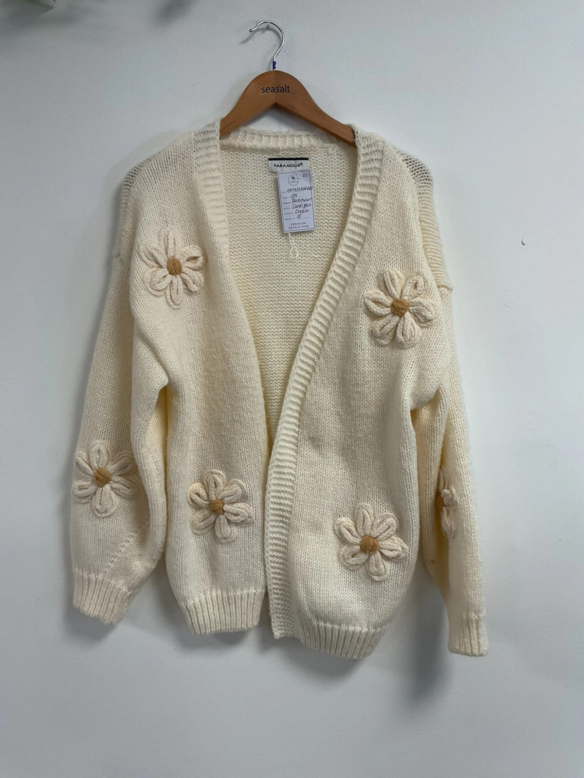 Paramour Cardigan Cream size-S/M 11071JC