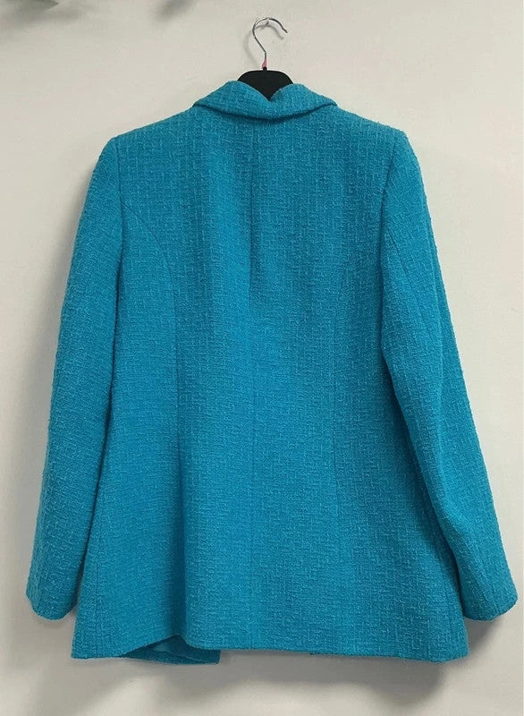 River Island Turquoise Blazer Size-12 11050