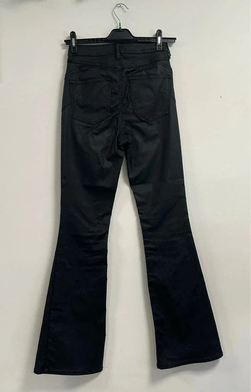 River Island Black Trousers Size-10 11501