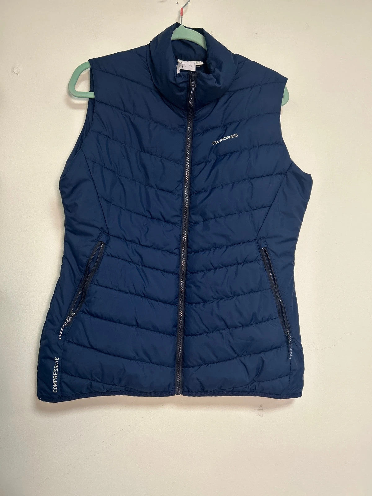 Craghoppers Navy puffer Gilet Sz 12