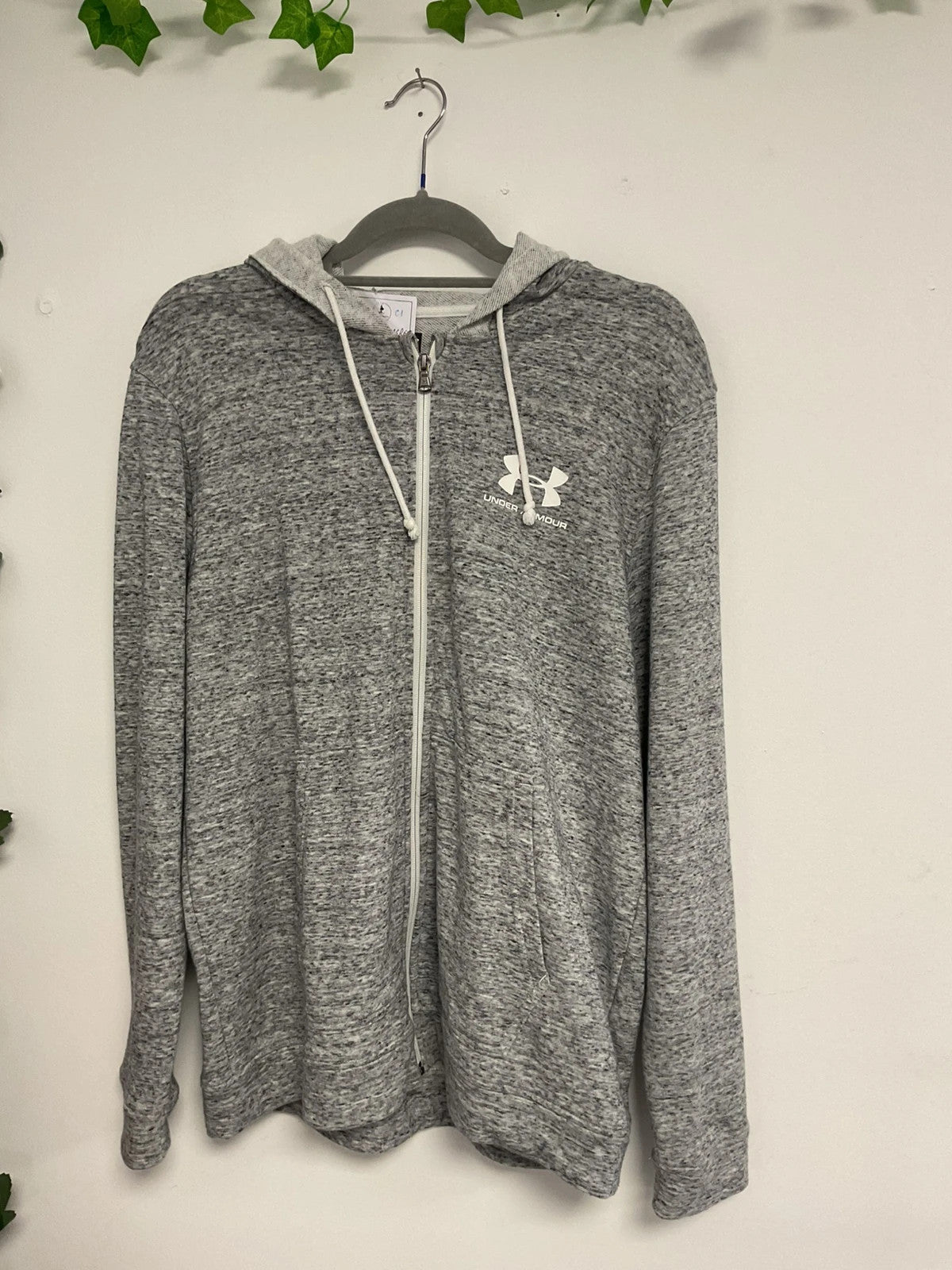 Under Armour Hoodie grey size-L 8844MG