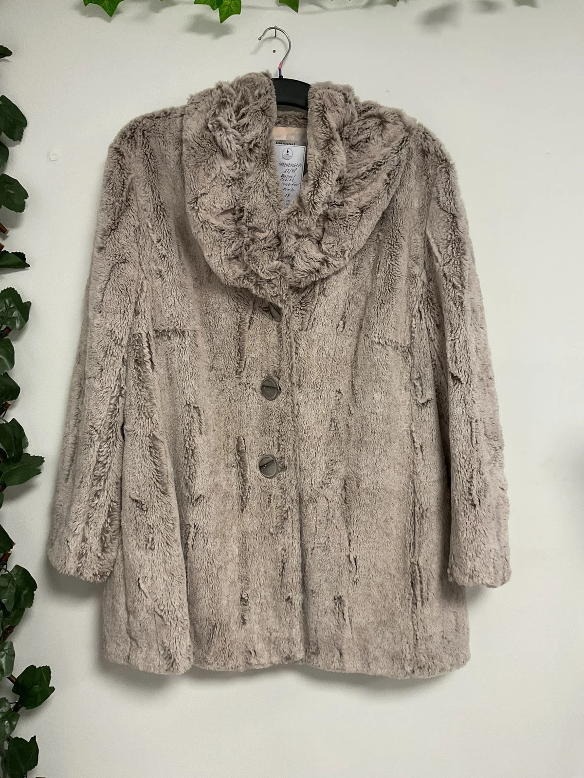 Personal Choice Coat Beige size-22/48 11089MC