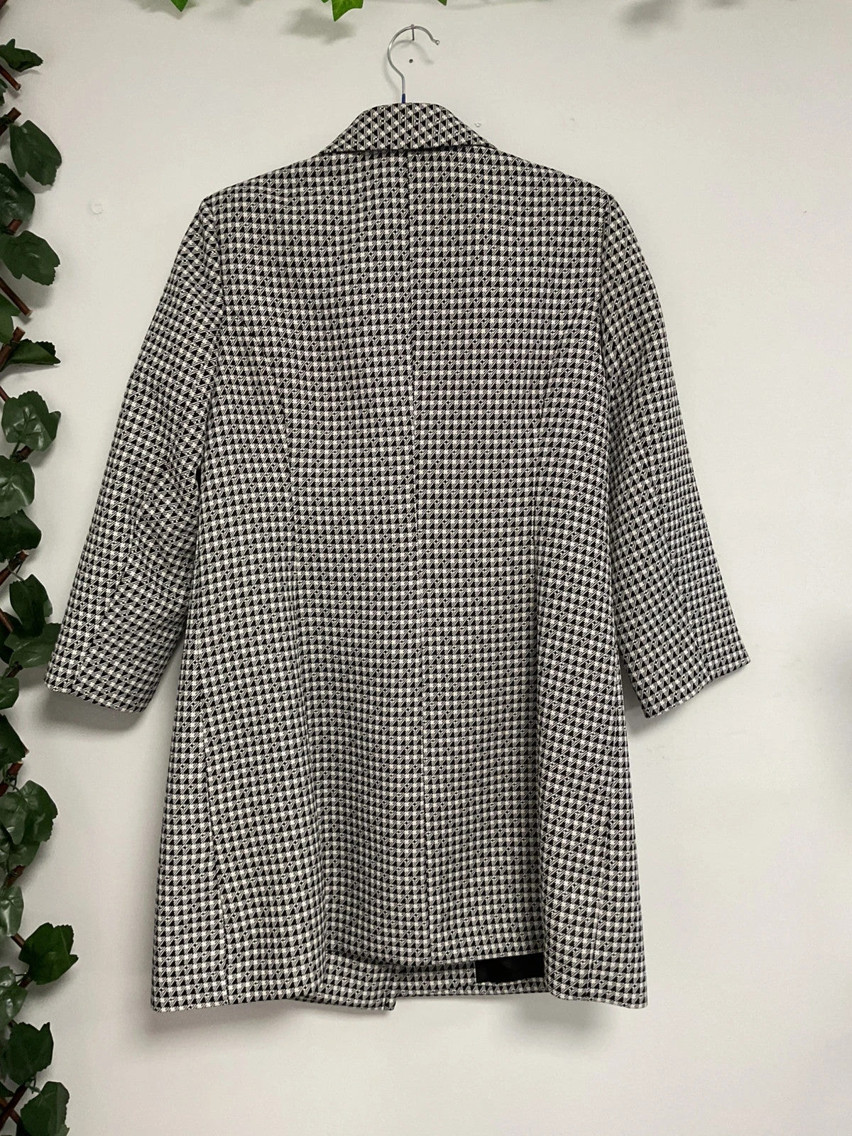 Savida Coat Black & white size-14 11087MC