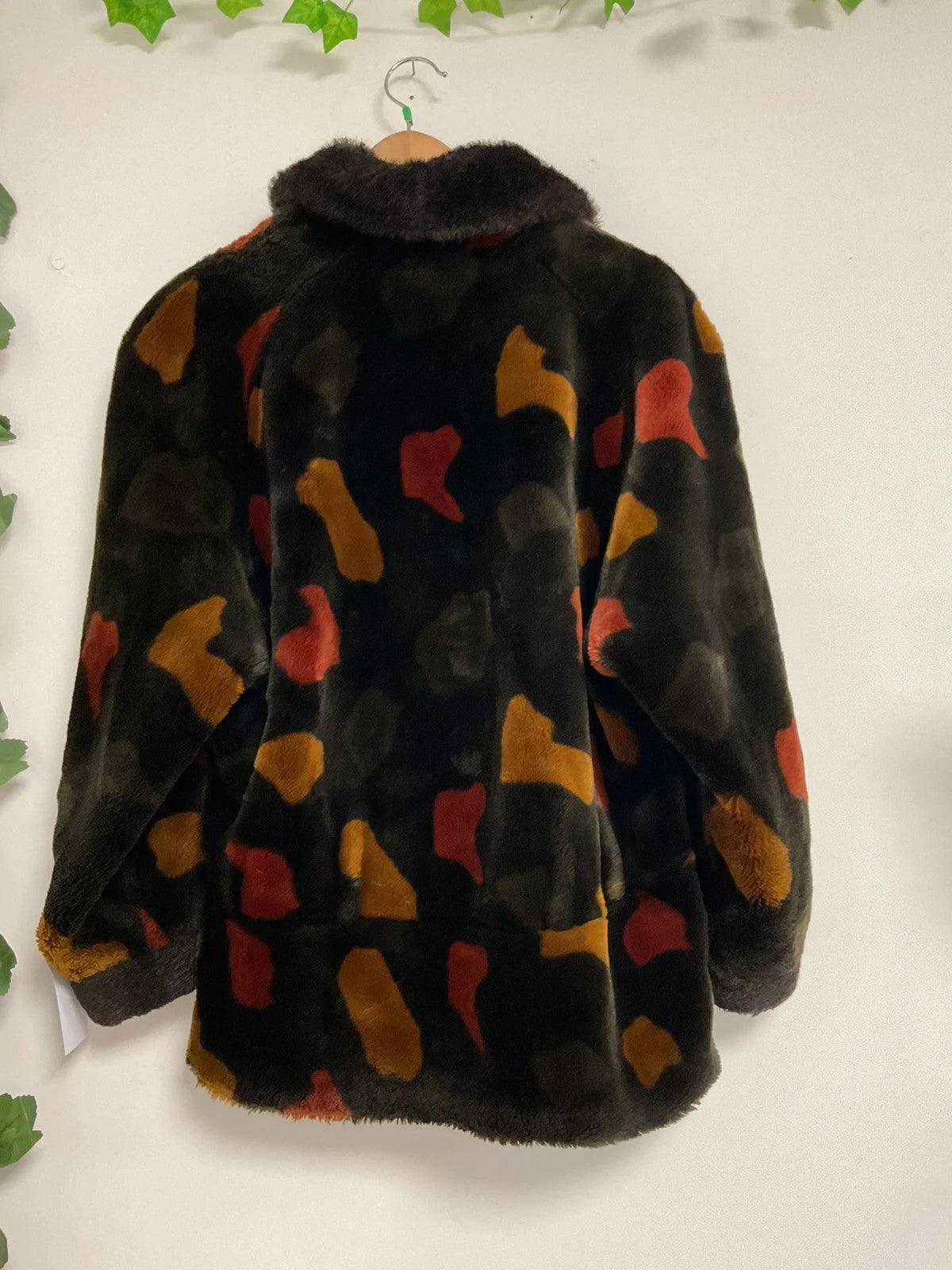 Margot de Paris Vintage Coat plush brown  size-2 (M) 11096CDC