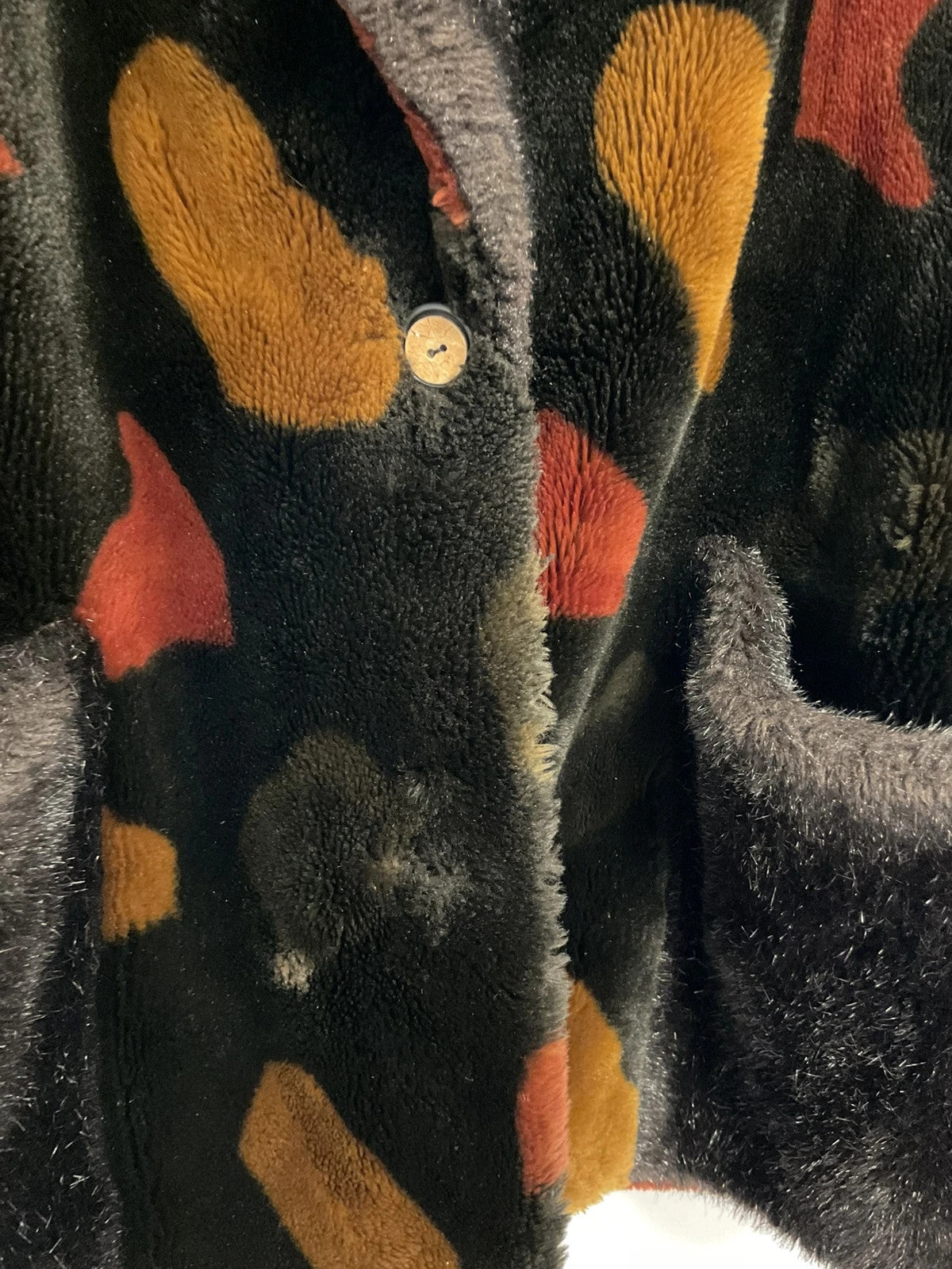 Margot de Paris Vintage Coat plush brown  size-2 (M) 11096CDC