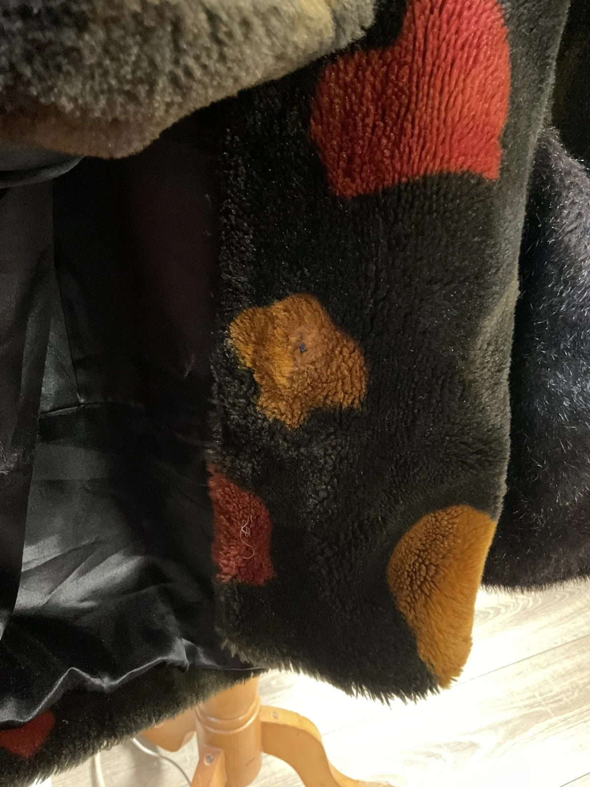 Margot de Paris Vintage Coat plush brown  size-2 (M) 11096CDC