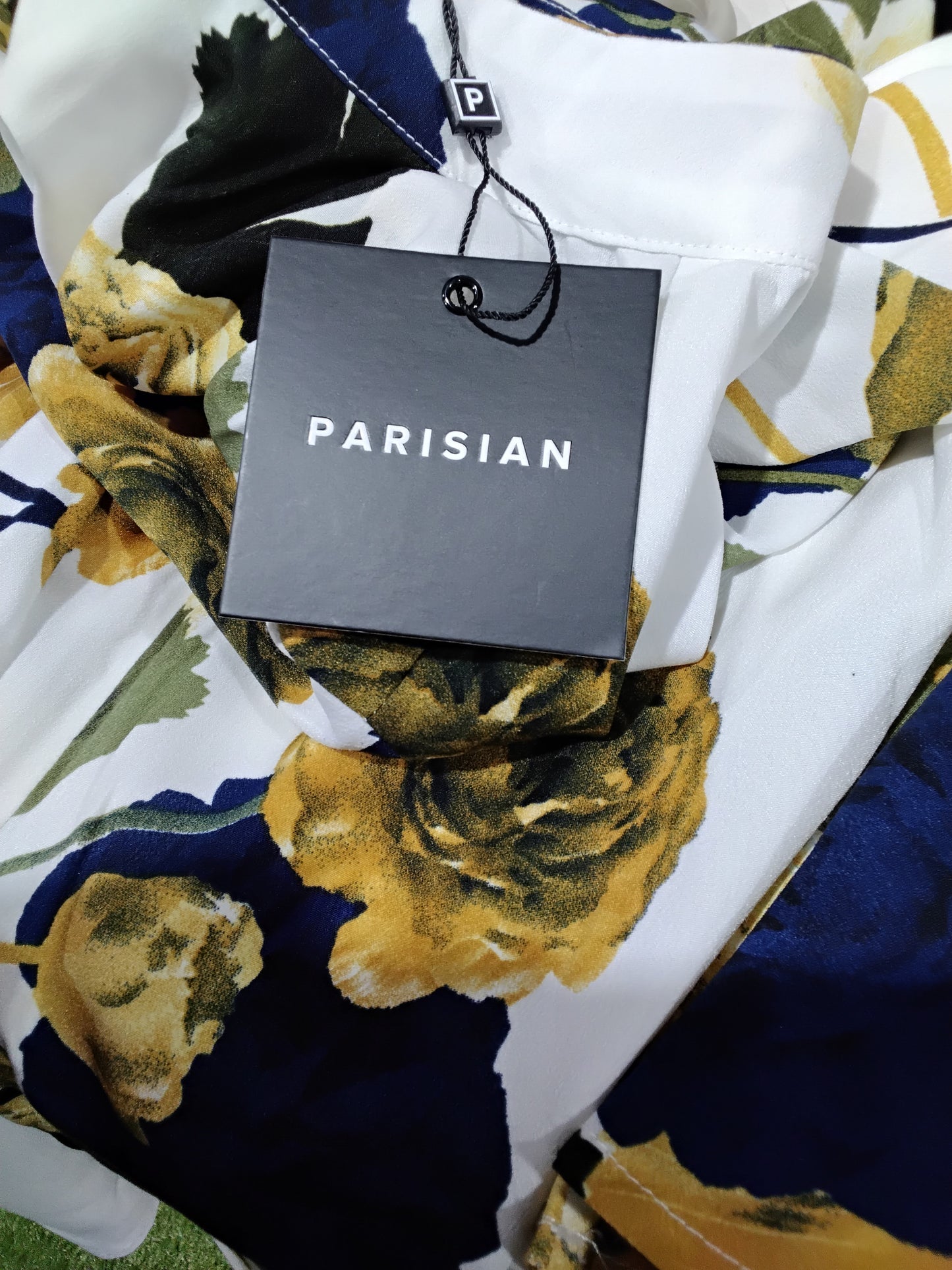 BNWT Floral Print High Neck Long Sleeve Shift Dress Elegant Womens Sz 8