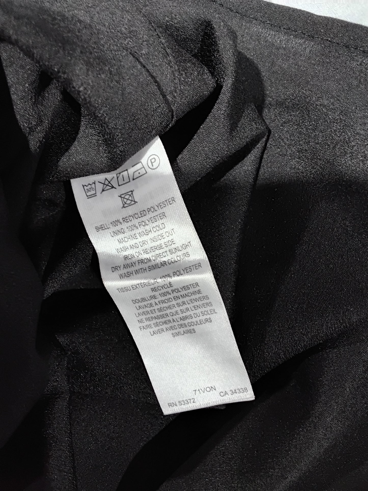 2676SW Abstract Print Halter Neck Dress with Ruffle Hem Blue Purple