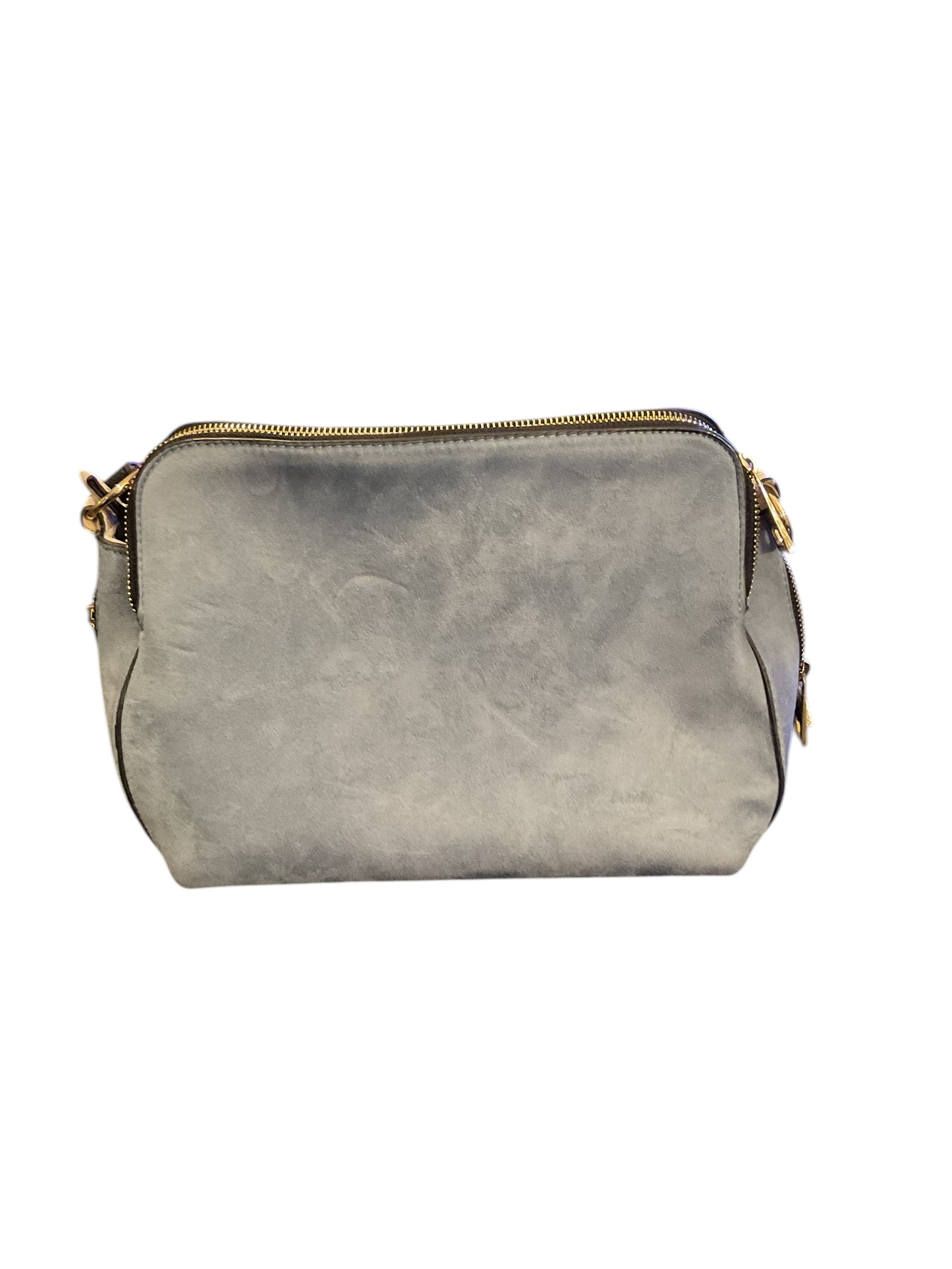 7487FG1125B60 River Island Blue Brushed Handbag