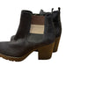 7279BC1025R50 Tommy Hilfiger Suede Navy Boots sz 42