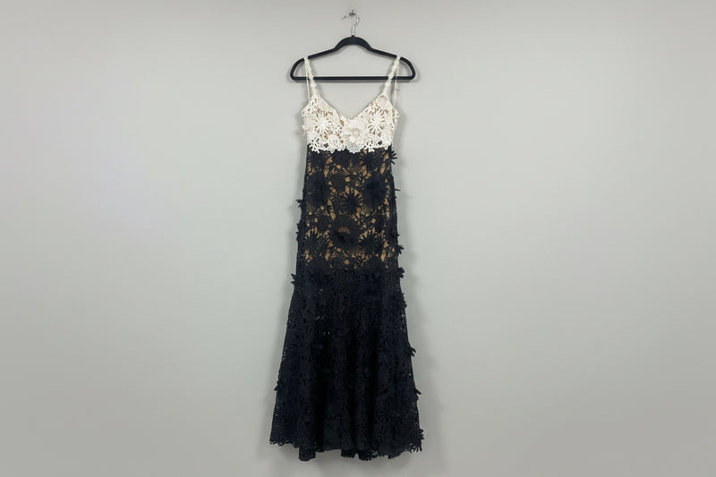 Mew Mews Black and White Formal Gown Sz S: BRAND NEW WITH TAGS