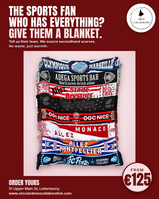 Bespoke Scarf Blankets Made from sourced scarves